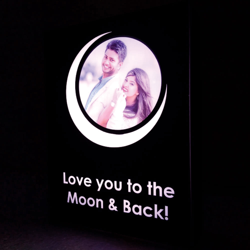 Home Decor : Love You To The Moon and Back