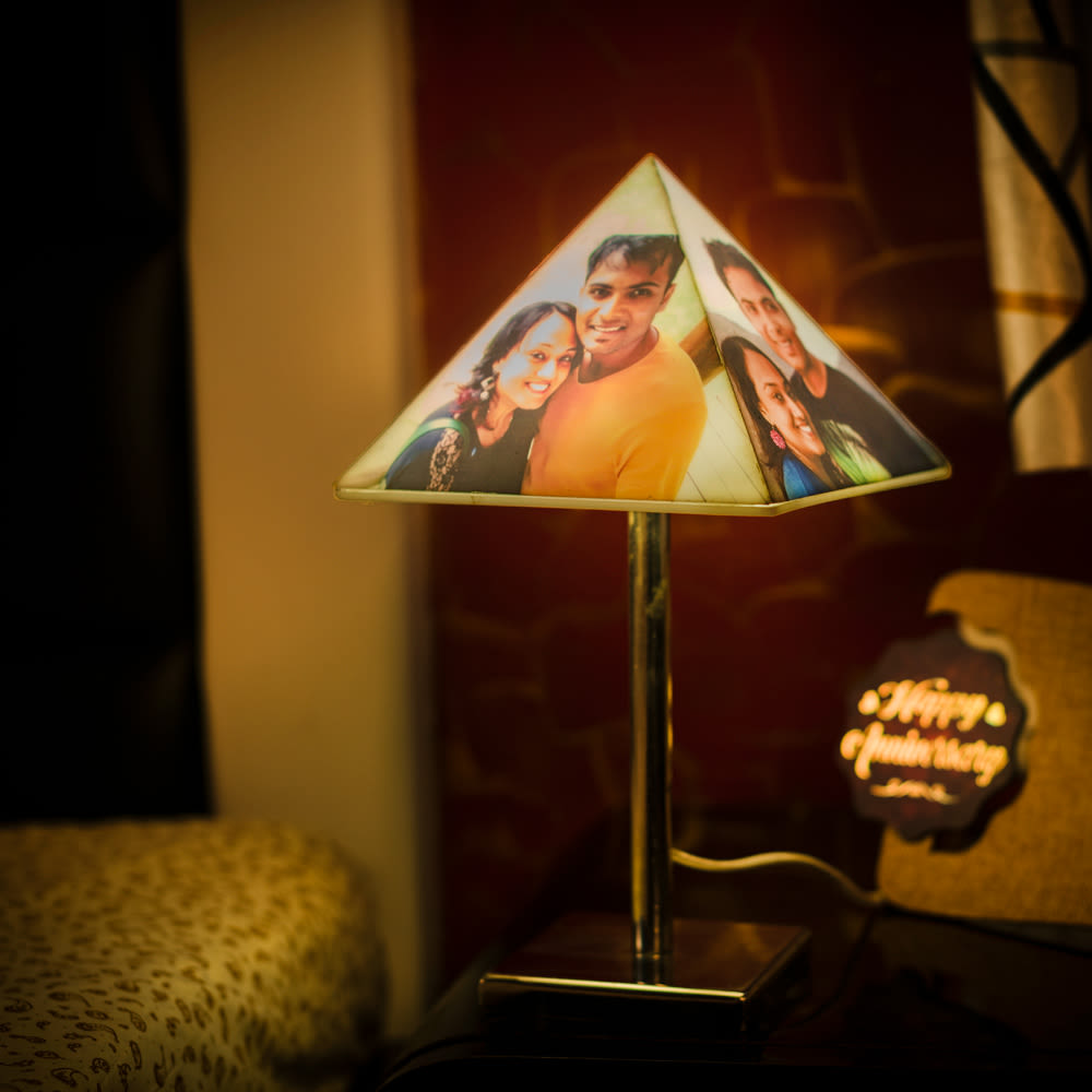 Home Decor : Pyramid Lamp Shade