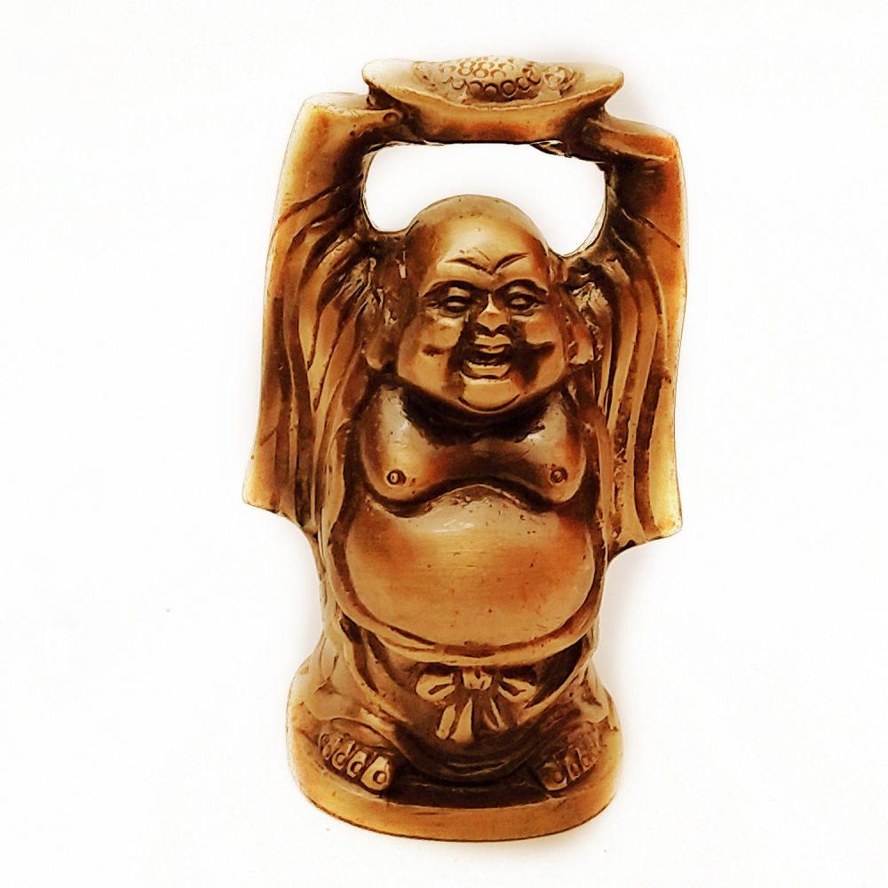 Home Decore : Pure Brass Metal Laughing Buddha