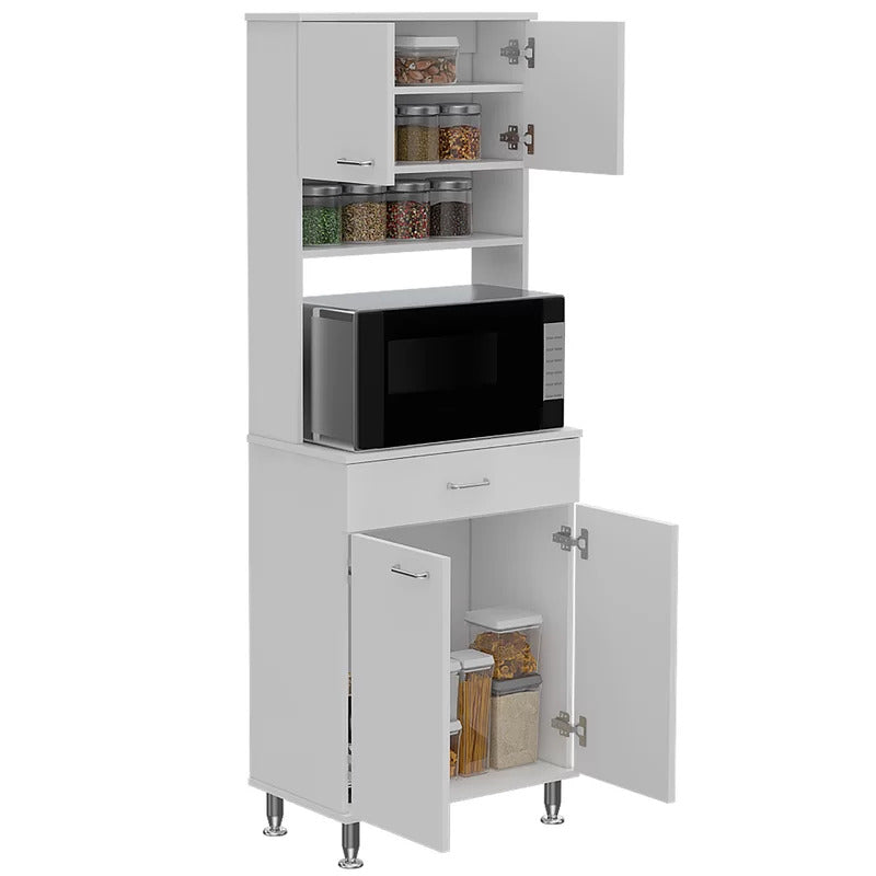 Hutch Cabinets : 67" Kitchen Pantry/Microwave Stands