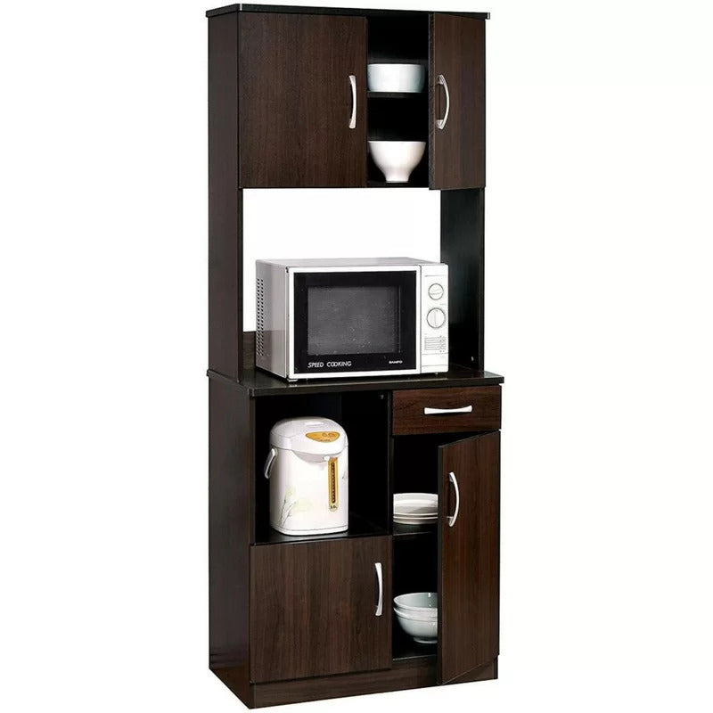 Hutch Cabinets :  70" Kitchen Pantry/Microwave Stands