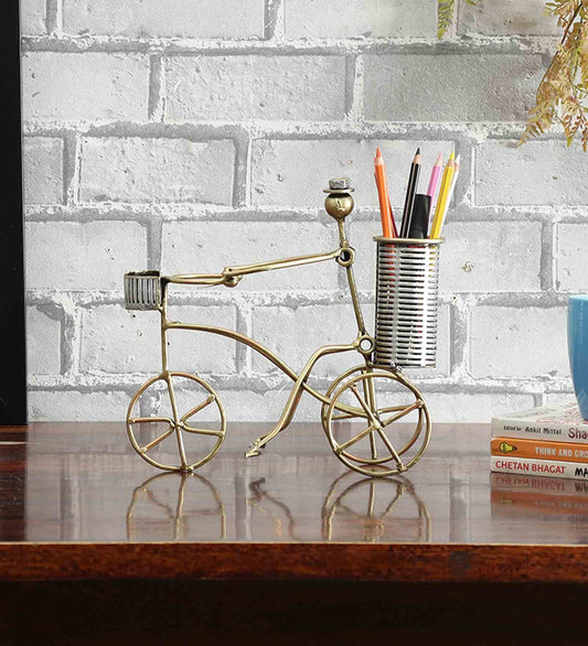 Pen Stand : Iron Cycle Pen Stand