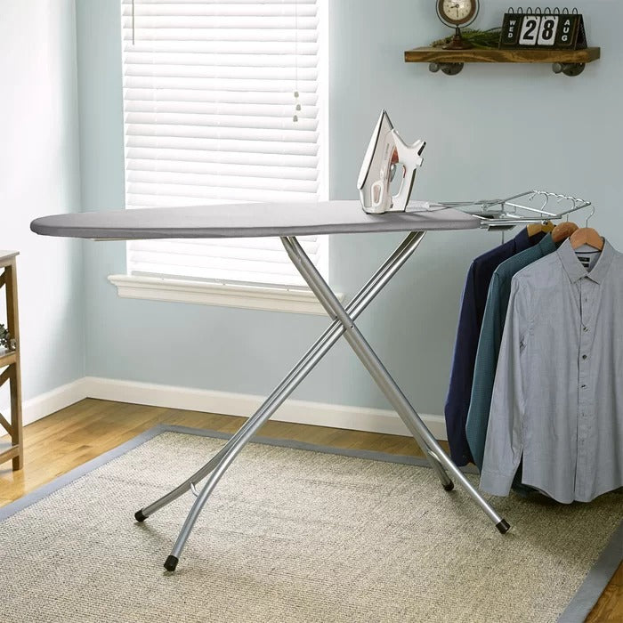 Ironing Table: Steel Top Freestanding Ironing Board