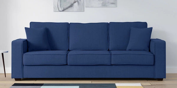 3 Seater Sofa:- Jason Fabric Sofa Set (Blue)