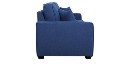 3 Seater Sofa:- Jason Fabric Sofa Set (Blue)