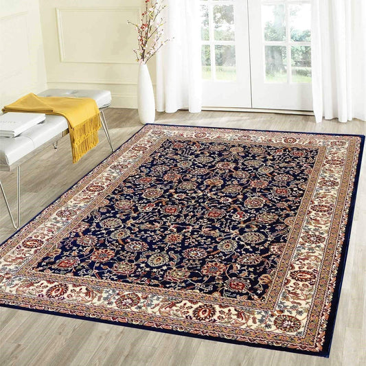 Carpets: Kashmiri Traditional Design Carpet for Living Room