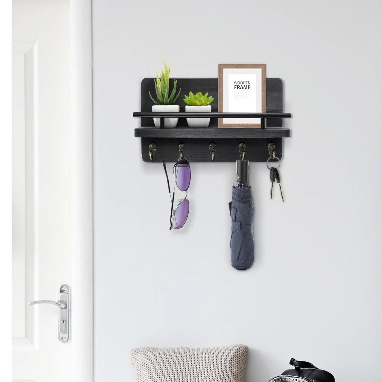 Key Holder: Wall Storage Organizer with Key Hook