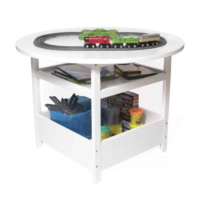 Kid Writing Table: Kids Round Interactive Table