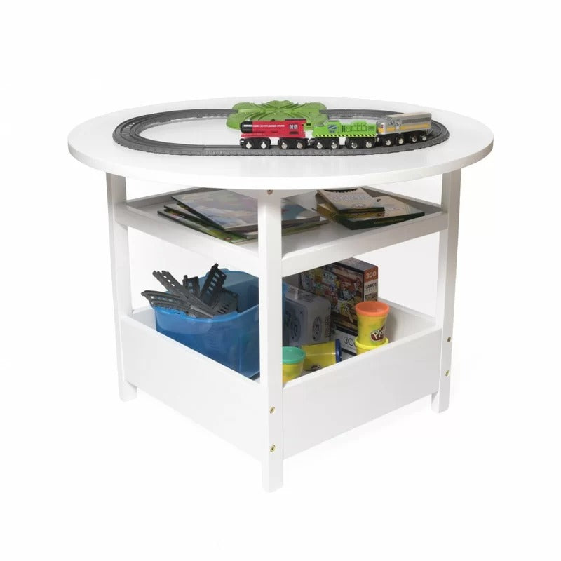 Kid Writing Table: Kids Round Interactive Table