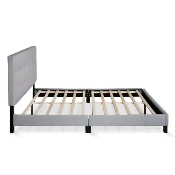 Kids Bed: Solid Wood Panel Bed