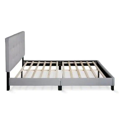 Kids Bed: Solid Wood Panel Bed