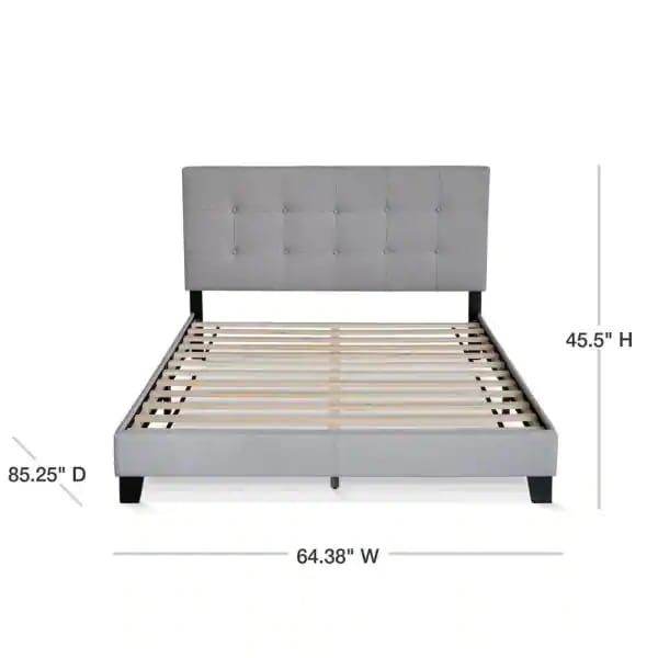 Kids Bed: Solid Wood Panel Bed