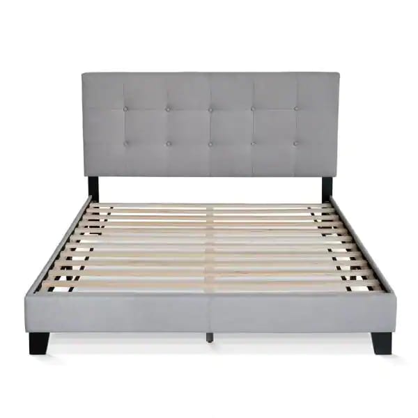 Kids Bed: Solid Wood Panel Bed