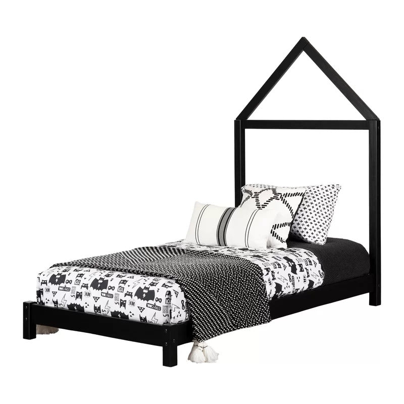 Kids Bed: Solid Wood Platform Bed