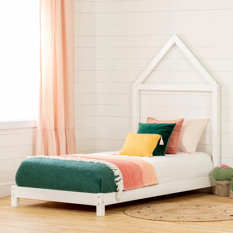 Kids Bed: Solid Wood Platform Bed