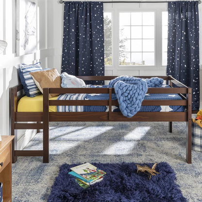 Kids Bed: Solid Wood Platform Loft Bed