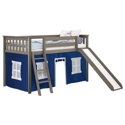 Kids Bed: Twin Solid Wood Loft Bed