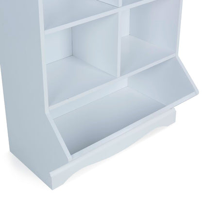 Kids Bookshelf : 34.63'' H X 26.5'' W Cube Unit Kids Bookshelf