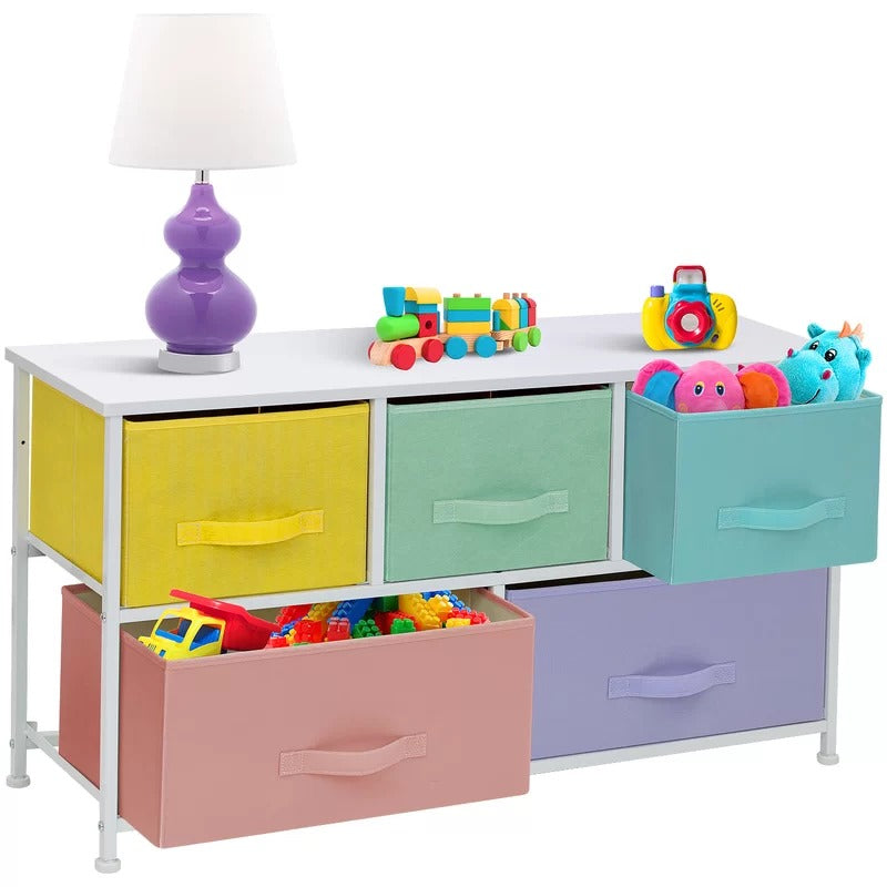 Kids Chest Of Drawer : 5 Drawer Dresser