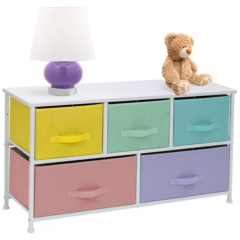 Kids Chest Of Drawer : 5 Drawer Dresser