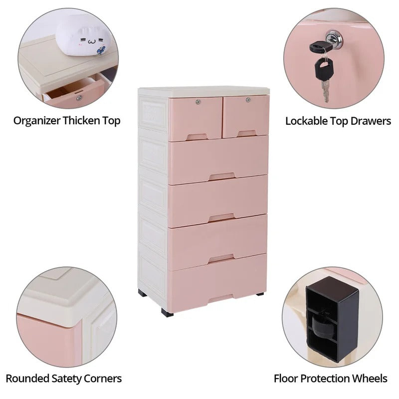 Kids Chest Of Drawer : 6 Drawer Chest