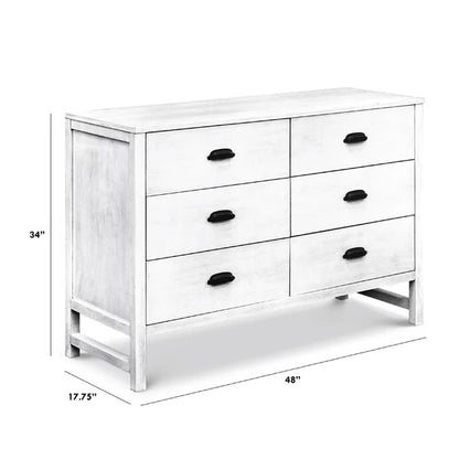 Kids Chest Of Drawer : 6 Drawer Double Dresser