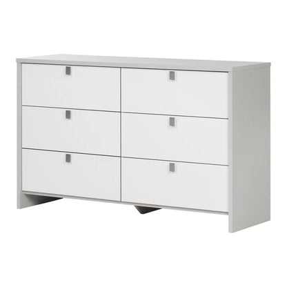 Kids Chest Of Drawer : Cookie 6 Drawer Double Dresser