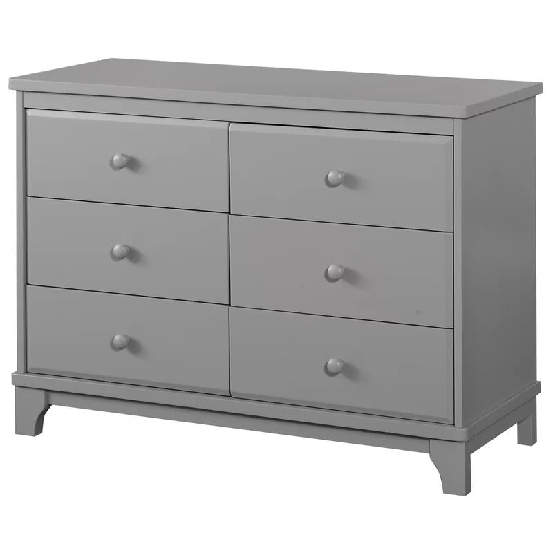 Kids Chest Of Drawer : Mia 6 Drawer Double Dresser