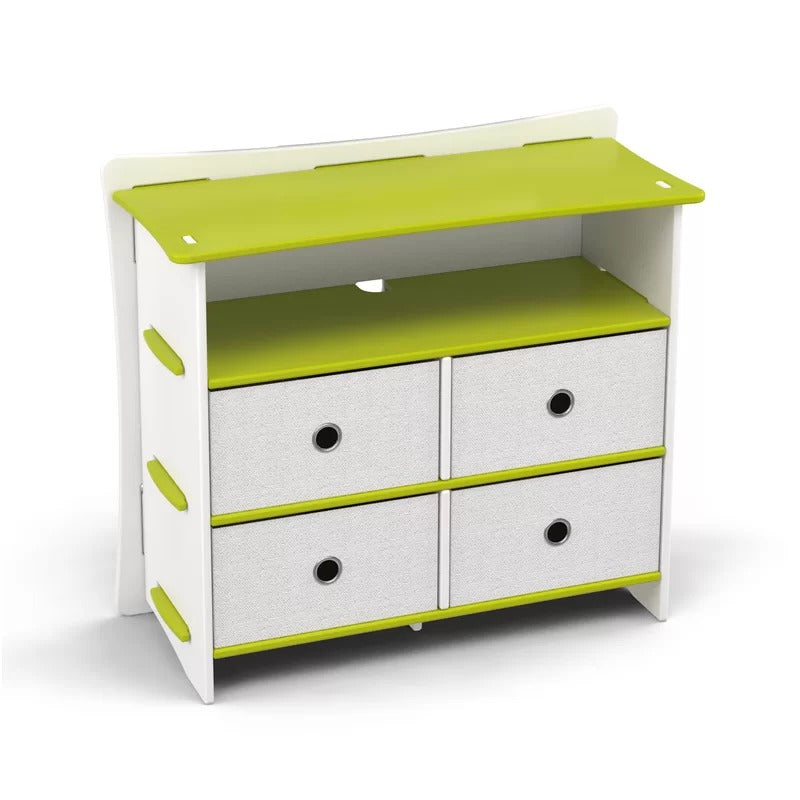 Kids Chest Of Drawers 4 Drawer Double Dresser