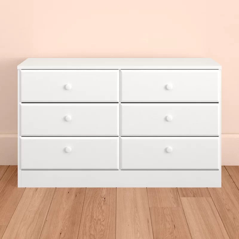 Kids Chest Of Drawers : 6 Drawer 47.25'' W Double Dresser
