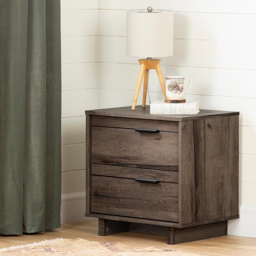 Kids Nightstands: Modern 2 Drawer Night stand