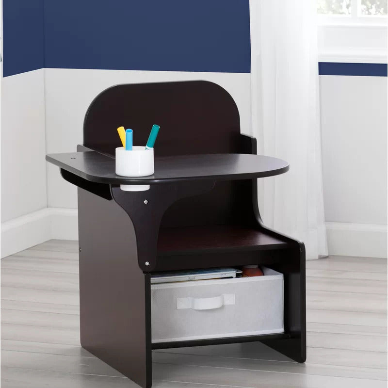 Children chair desk with storage bin hot sale