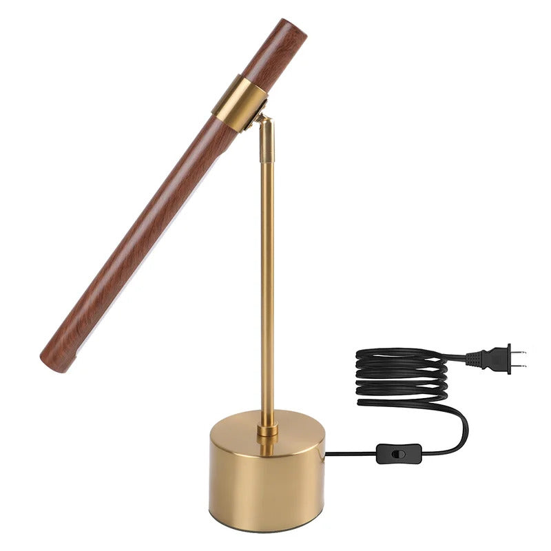 Kids Study Lamps: Modern Solid Wood Study Lamp LED Table For Eye Protection