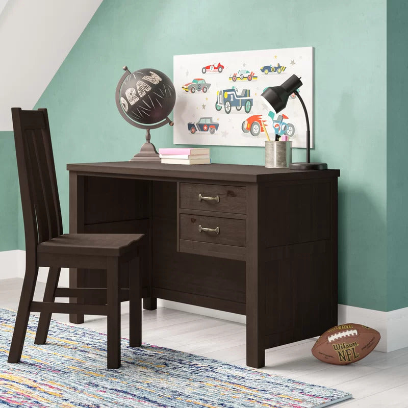 Kids Study Table : NICK 48.75" W Writing Desk with Chair Set