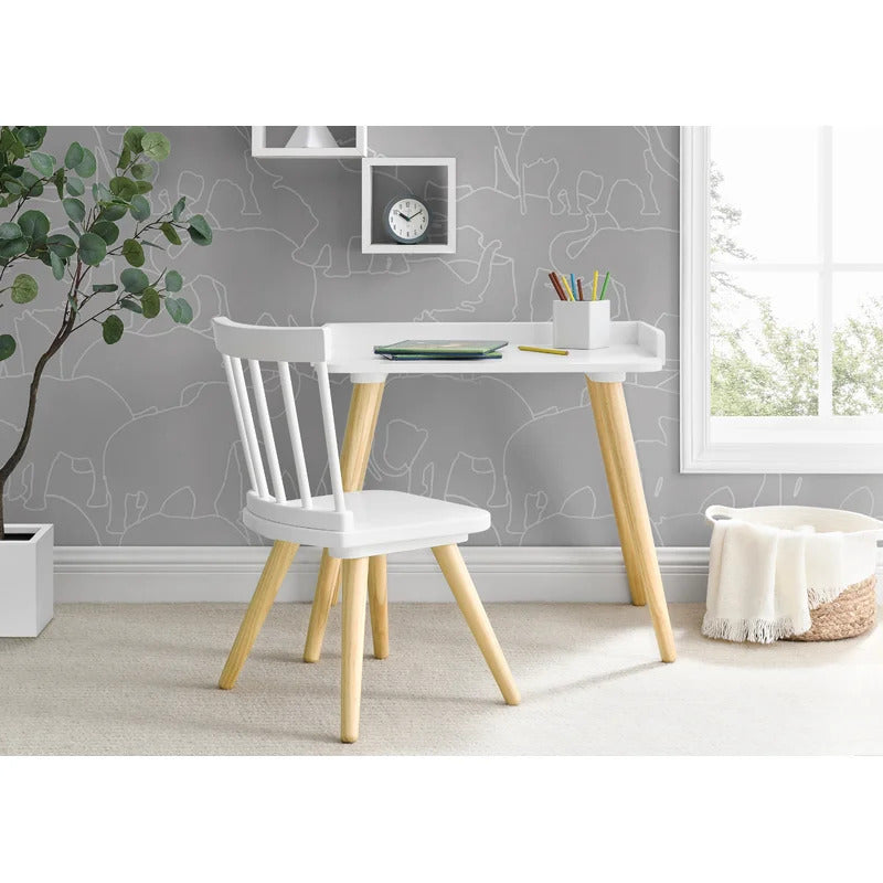 Kids Study Tables : 24.75" W Writing Desk and Chair Set