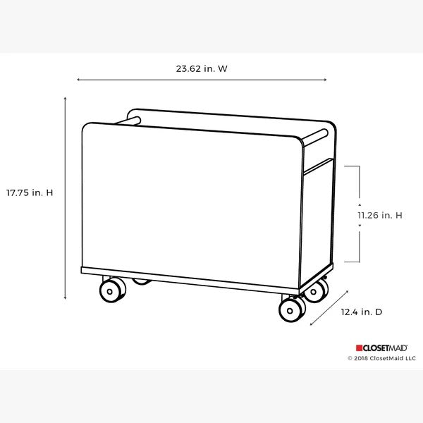 Kids Toy Storage Unit: Toy Chest with Wheels