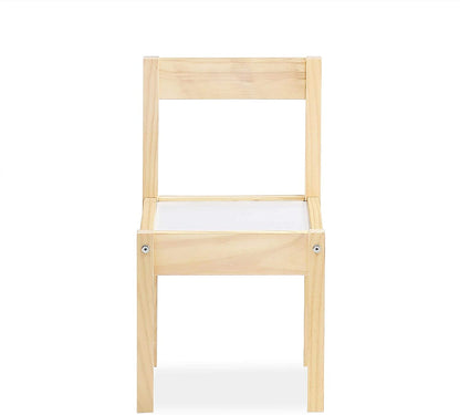 Kids Writing Table: Kids 3 Piece Rectangular and Chair Set