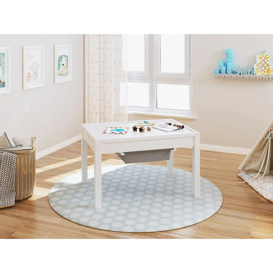 Kids Writing Table: Kids Rectangular Play / Activity Table