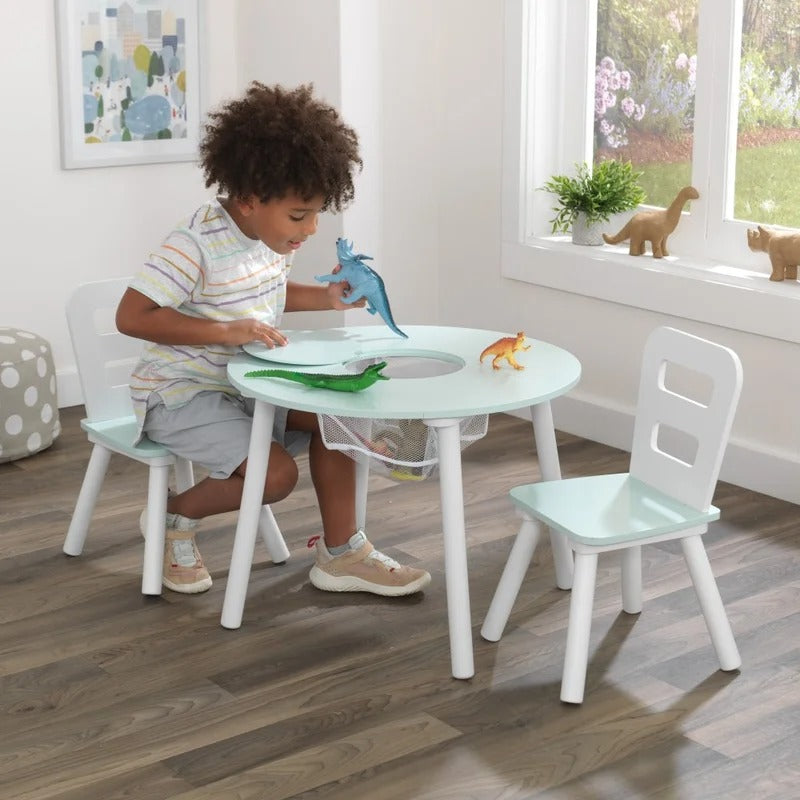 Kids round online activity table