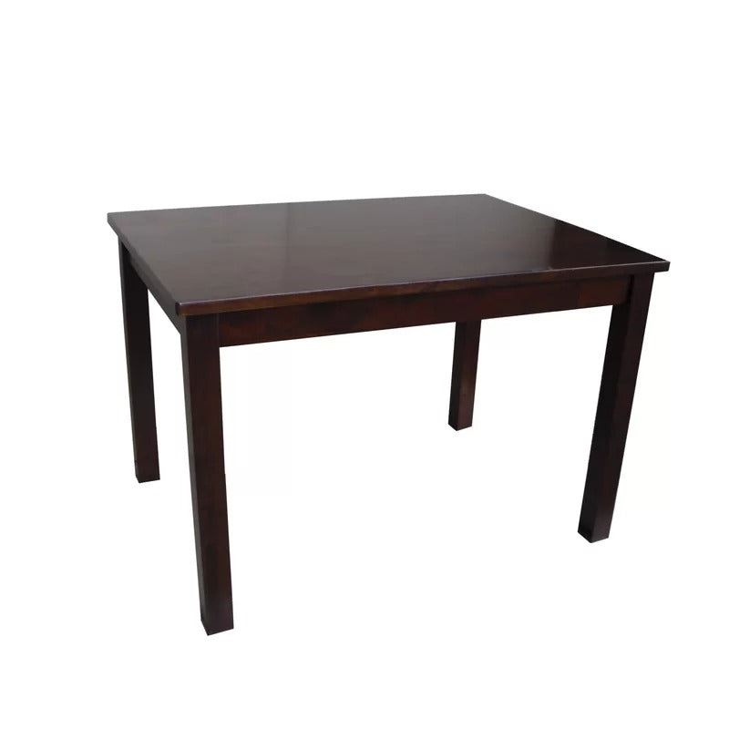 Kids Writing Table: Solid Wood Rectangular Play / Activity Table