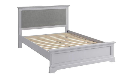 King Size Bed: Painted Wooden King Size Double Bed