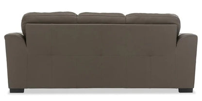 3 Seater Sofa:- Kinley Leatherette Sofa Set (Gray)