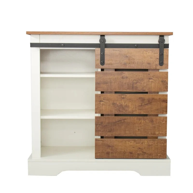 Kitchen Cabinet: 32" Kitchen Pantry And Hutch Cabinet