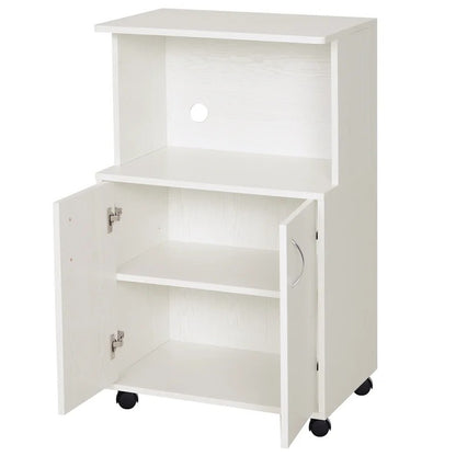 Kitchen Cabinet: 38.93" Kitchen Pantry And Microwave Stand