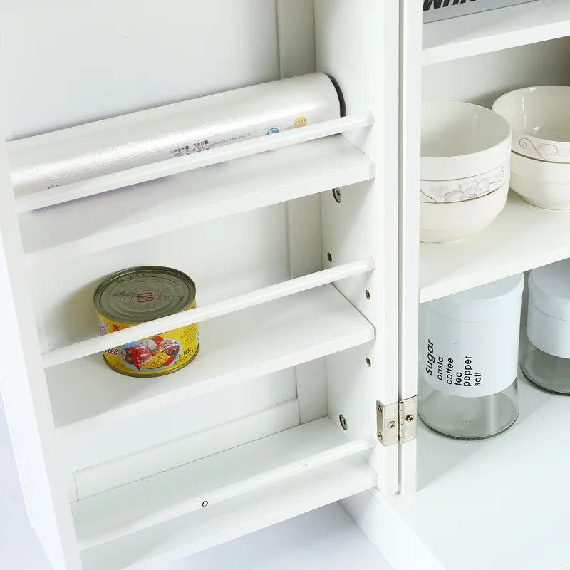 Kitchen Cabinet : LORA Kitchen Storage Pantry Cabinet