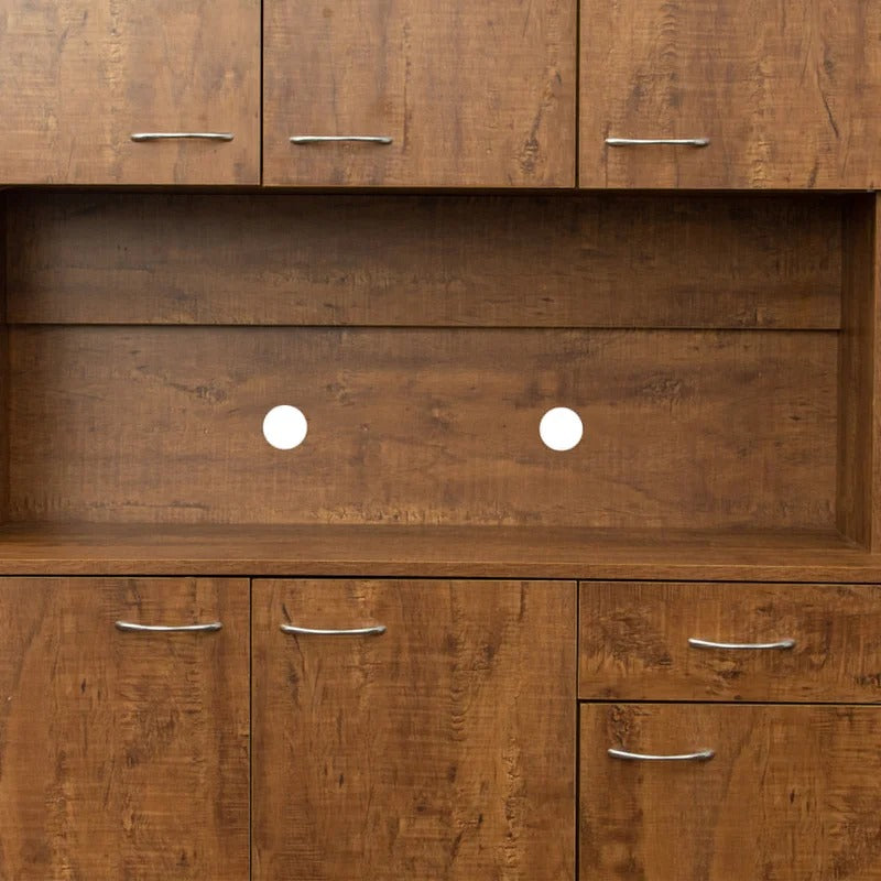 Kitchen Cupboard: Walnut 71" Kitchen Pantry