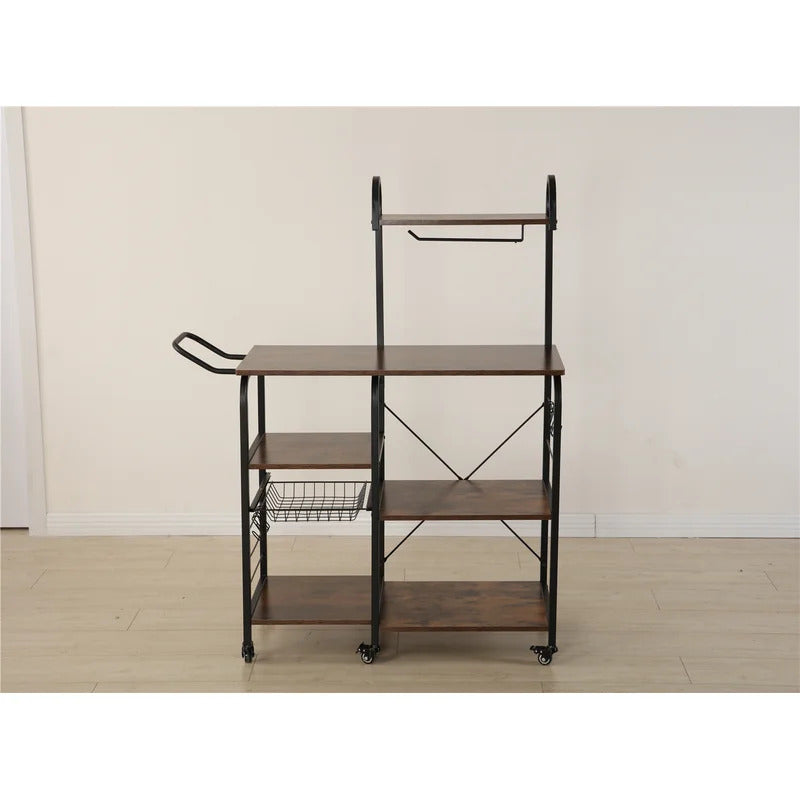 Kitchen Racks: 16'' Kitchen Rack with Locking Wheels