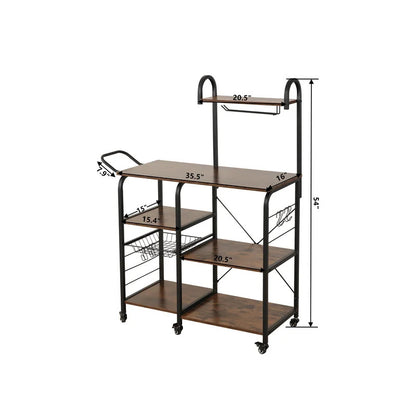 Kitchen Racks: 16'' Kitchen Rack with Locking Wheels