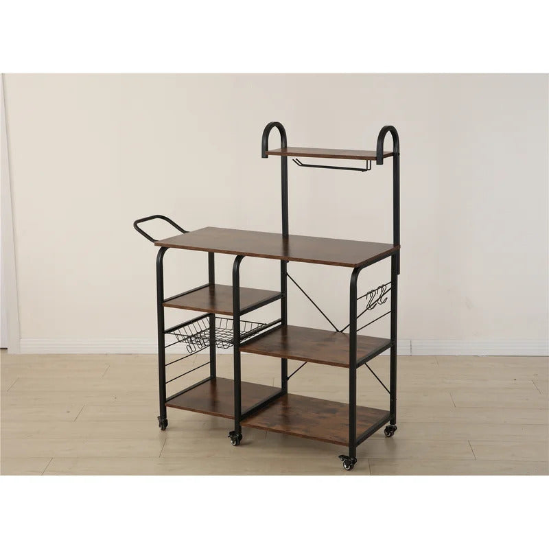 Kitchen Racks: 16'' Kitchen Rack with Locking Wheels