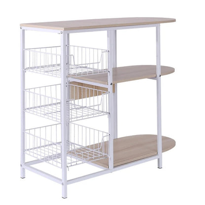 Kitchen Racks: Light Cream Kitchen Rack